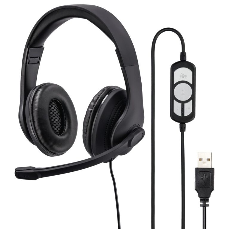 Hama PC-Office-headset HS-USB300 Stereo Zwart | Kopen bij Flickmyhouse