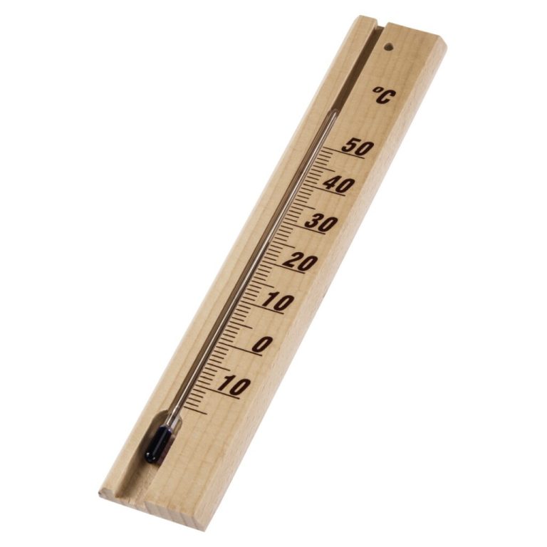 Hama Thermometer Voor Binnen Hout 20 Cm Analoog | Kopen bij Flickmyhouse