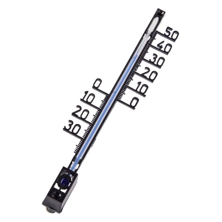 Hama Binnen-Buitenthermometer Analoog Boomstructuur 16 cm Zwart | Kopen bij Flickmyhouse