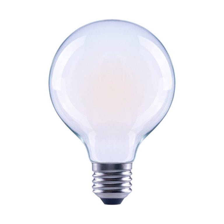 Xavax LED-Gloeidraad Globelamp E27 470lm G80 Warm Wit Mat | Kopen bij Flickmyhouse