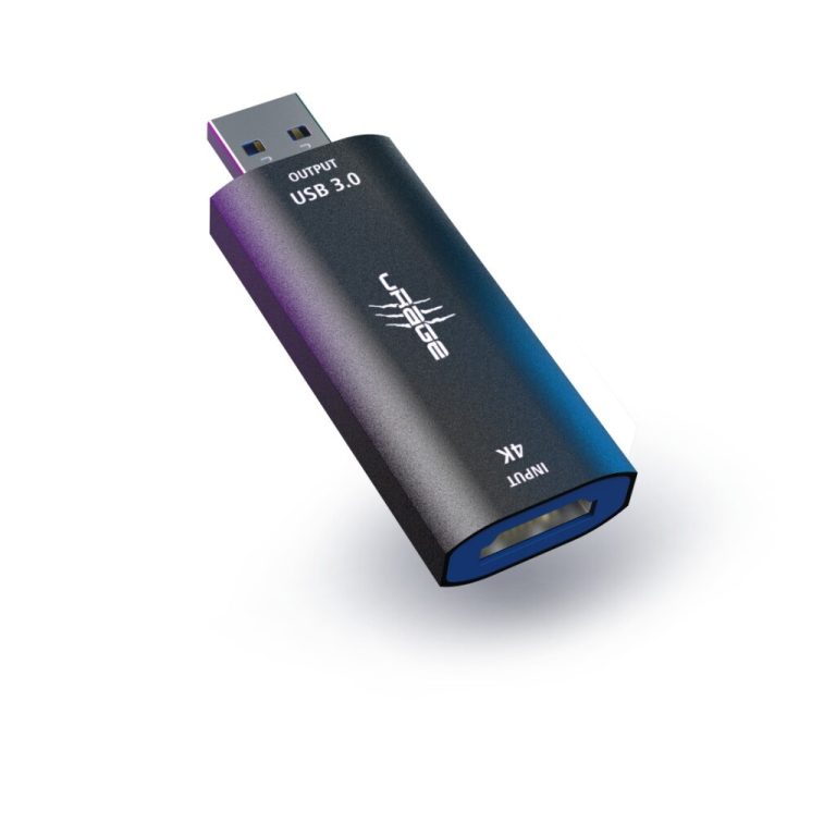 uRage Video Capture Stick Stream Link 4K Zwart | Kopen bij Flickmyhouse