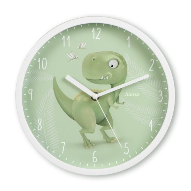 Hama Kinder-wandklok Cebu Tikt Niet Voor Kinderkamers Analoog Ø 25 Cm | Kopen bij Flickmyhouse