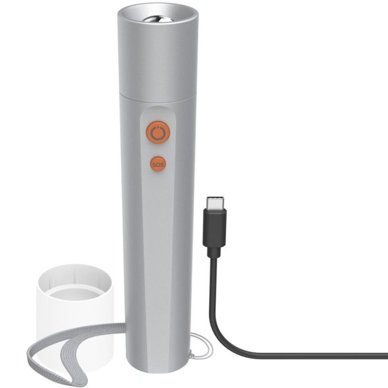 Hama FL350-C LED-Zaklamp Oplaadbaar 4 Standen + SOS Aluminium | Kopen bij Flickmyhouse