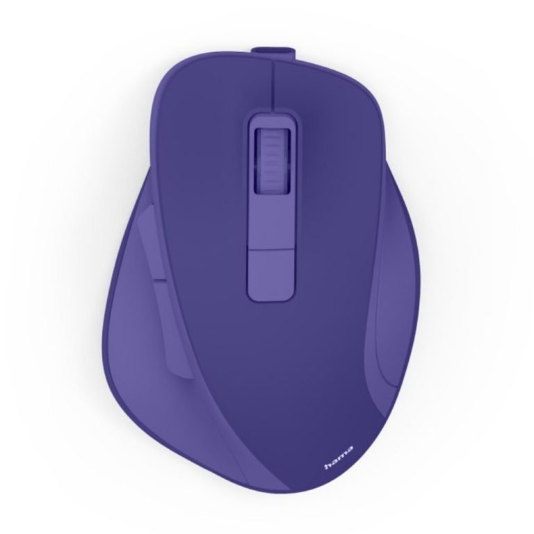Hama WM-500 Oplaadbare Optische Draadloze Muis 6 Knoppen 2.4 GHz RF Paars | Kopen bij Flickmyhouse