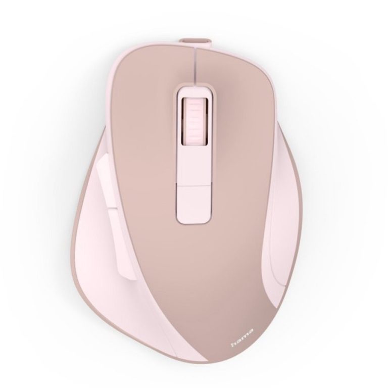 Hama WM-500 Oplaadbare Draadloze Muis 6 Knoppen Roze | Kopen bij Flickmyhouse