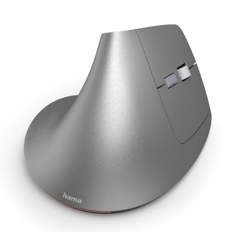 Hama EWM-700R Draadloze Ergonomische Verticale Muis met 8 Knoppen Antraciet | Kopen bij Flickmyhouse