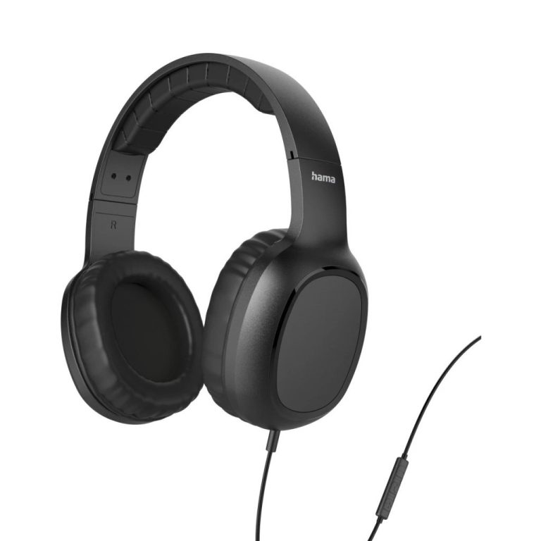 Hama Fun II On-Ear Koptelefoon + Microfoon Zwart | Kopen bij Flickmyhouse