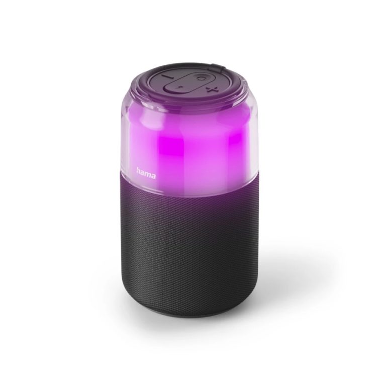 Hama Bluetooth Can Speaker 5W + LED-Verlichting Zwart | Kopen bij Flickmyhouse