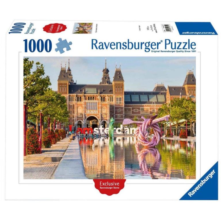 Ravensburger Puzzel Amsterdam Rijksmuseum 1000 Stukjes | Kopen bij Flickmyhouse