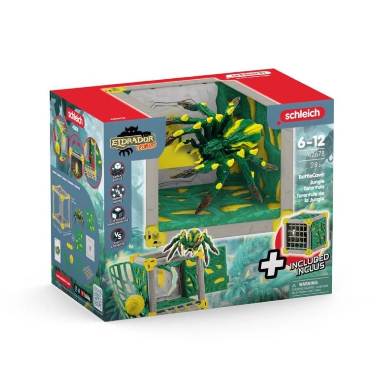 Schleich 42678 Eldrador Creatures BattleCave Jungle Tarantula | Kopen bij Flickmyhouse