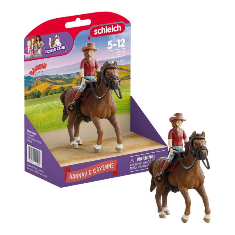 Schleich Horse Club Hannah en Cayenne | Kopen bij Flickmyhouse