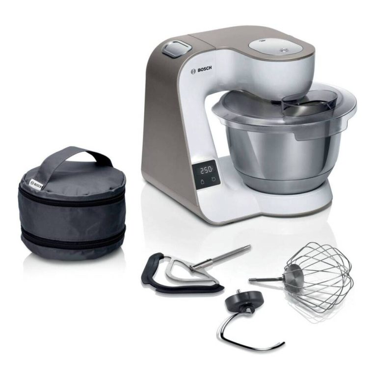 Bosch MUM5XW00 Keukenmachine Wit/Grijs | Kopen bij Flickmyhouse