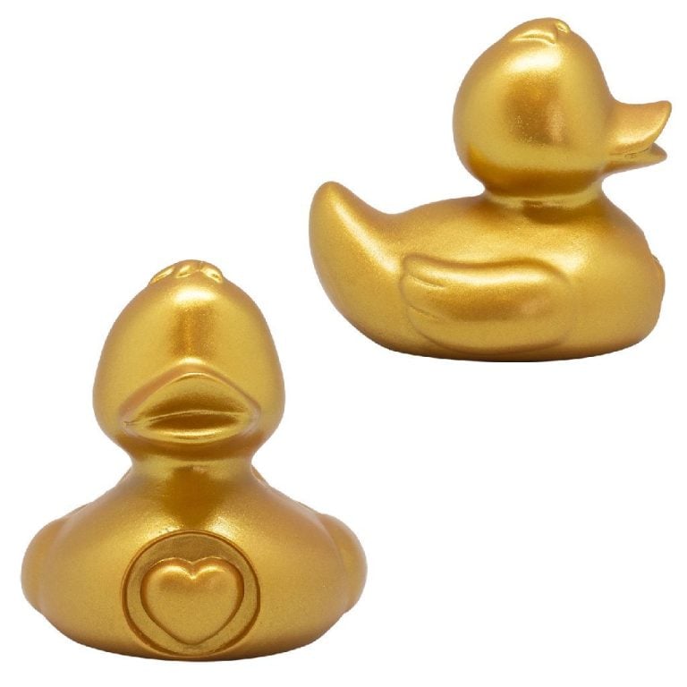 Lilalu My Heart Gouden Badeend | Kopen bij Flickmyhouse