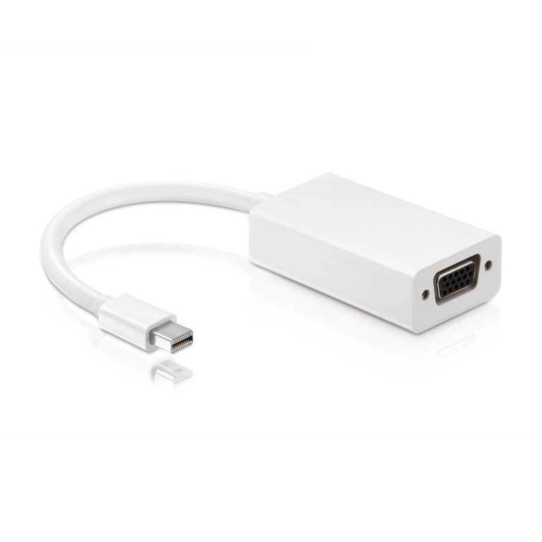 PureLink iSeries IS030 Mini DP + Thunderbolt naar VGA Adapter Wit | Kopen bij Flickmyhouse