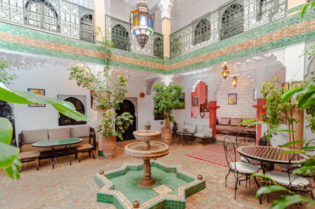 LiggingRiad Errabii & Spa bevindt zich in de medina van Marrakech