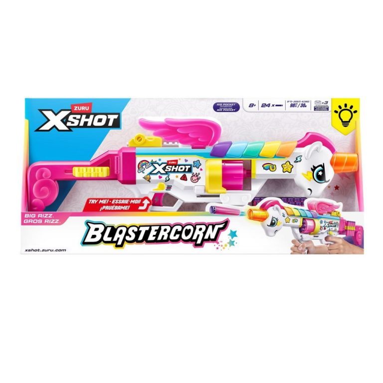 Zuru X-Shot Blastercorn Rizz Master + 24 Darts + Licht | Kopen bij Flickmyhouse