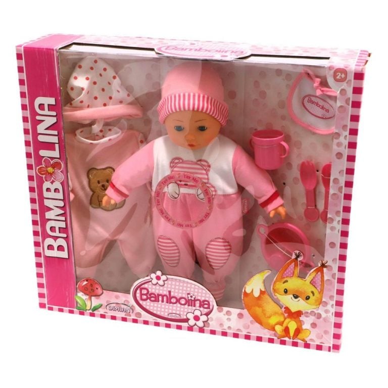 Bambolina Interactieve Pop 40 cm + Geluid | Kopen bij Flickmyhouse