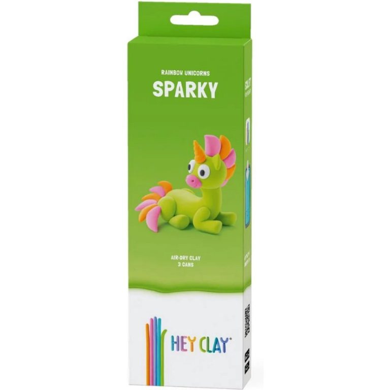 Hey Clay Klei Sparky Figuur 3 Potjes Klei | Kopen bij Flickmyhouse