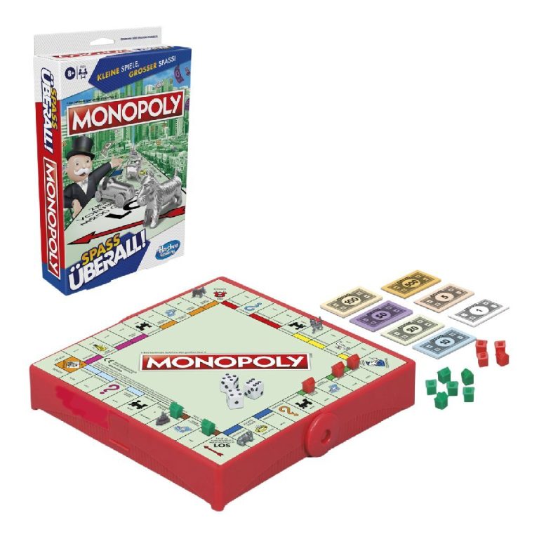 Hasbro Gaming Grab and Go Monopoly | Kopen bij Flickmyhouse