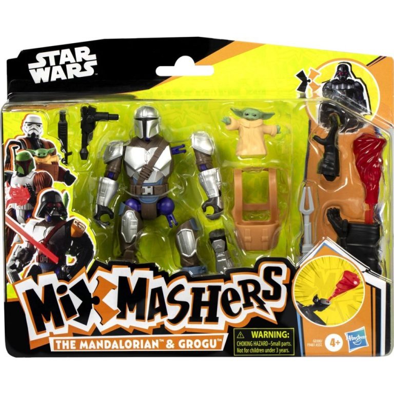 MixMashers Star Wars Mando en Grogu Deluxe | Kopen bij Flickmyhouse