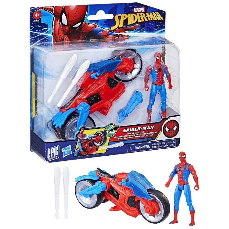Spiderman Motor met Figuur | Kopen bij Flickmyhouse