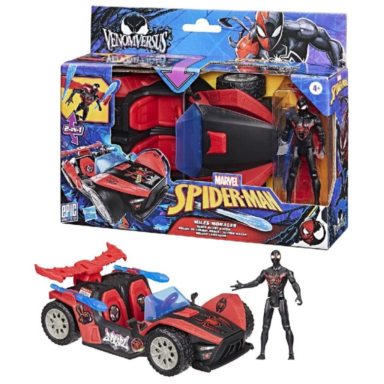 Spiderman Venomversus Blast Racer met Figuur | Kopen bij Flickmyhouse