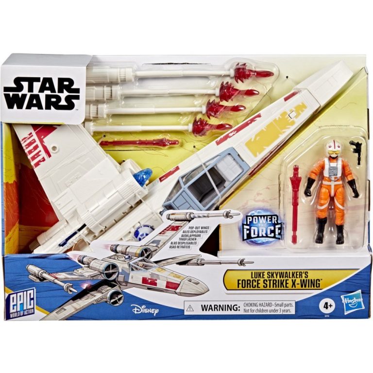 Star Wars Epic World of Action Luke Skywalker's Force Strike X-Wing | Kopen bij Flickmyhouse