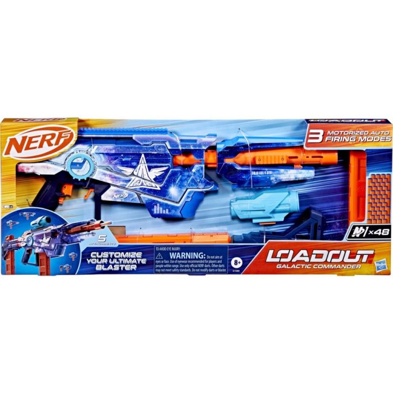 Nerf Loud Out Galactic Commander Blaster + 48 Darts | Kopen bij Flickmyhouse