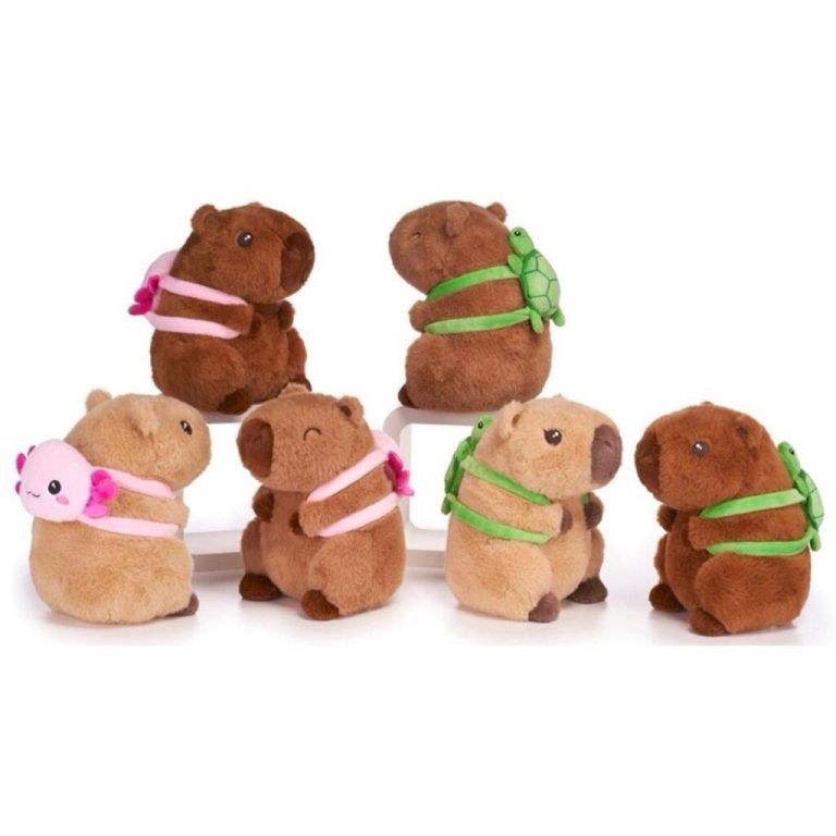 Cabibara Knuffel met Rugzak 22 cm Assorti | Kopen bij Flickmyhouse