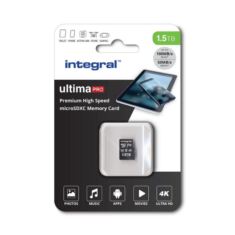Integral SDXC-Micro SD V30 UHS-I U3 1.5TB | Kopen bij Flickmyhouse