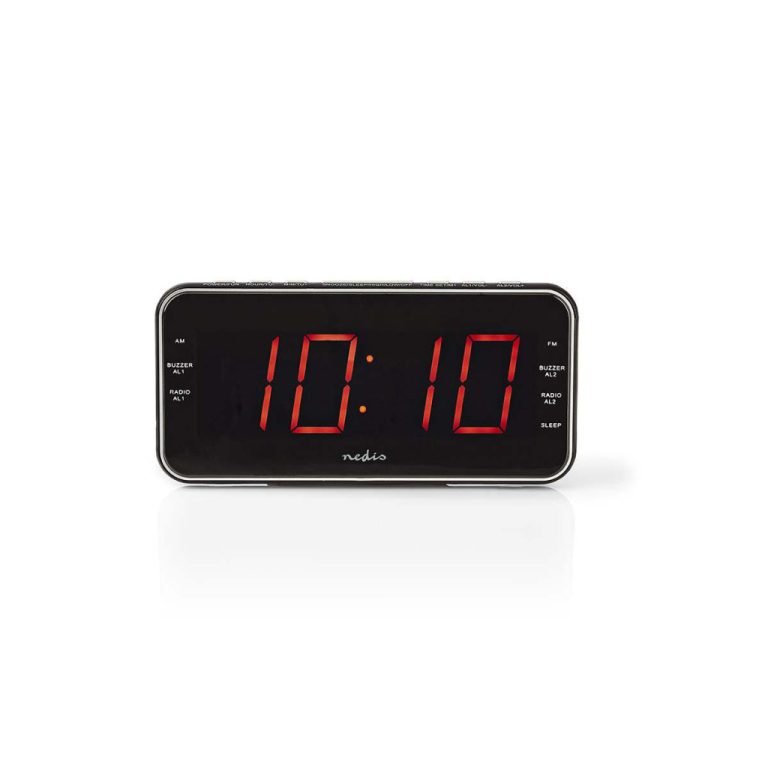 Nedis CLAR004BK Digitale Wekkerradio Led Van 1