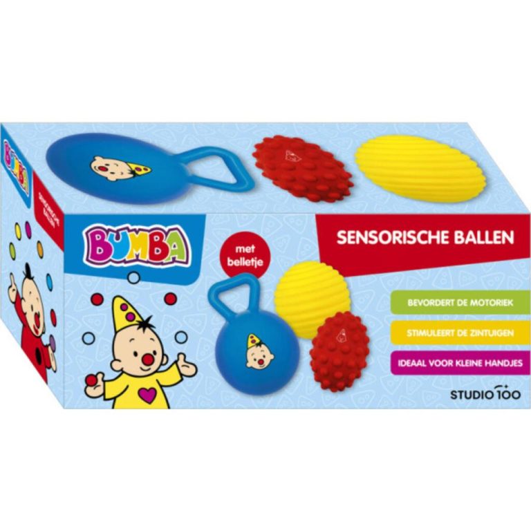 Bumba Sensorische Ballenset + Geluid 3 Stuks | Kopen bij Flickmyhouse