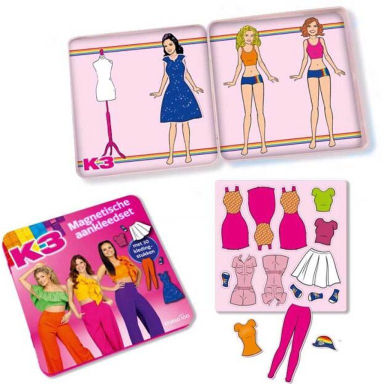 K3 Magnetisch Aankleedspel | Kopen bij Flickmyhouse