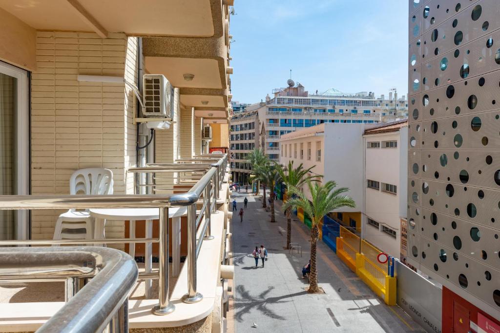 LiggingApartamentos Maja ligt in het hart van de stad Benidorm
