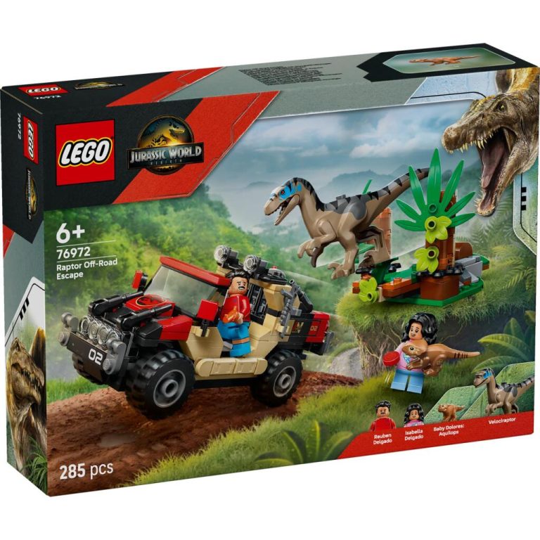 Lego Jurassic World 76972 Offroad Raptorontsnapping | Kopen bij Flickmyhouse