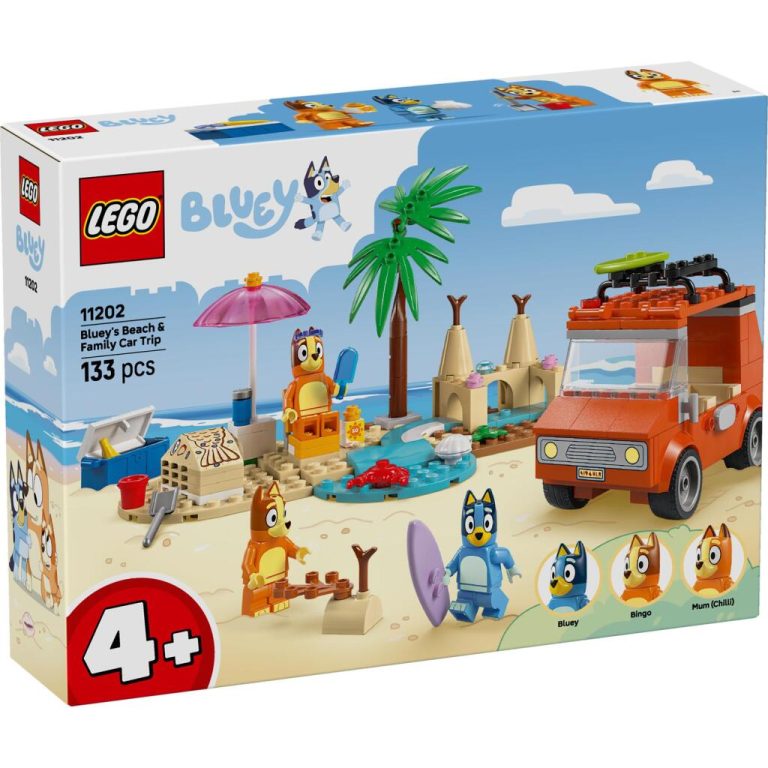 Lego Bluey 11202 Autorit naar het Strand | Kopen bij Flickmyhouse