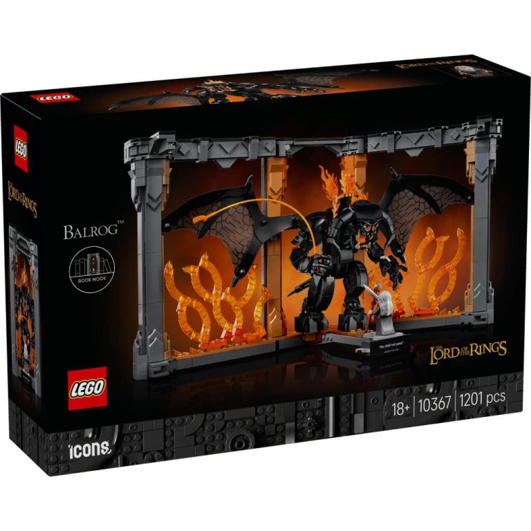Lego Icons 10367 The Lord Of The Rings Balrog Boekensteun | Kopen bij Flickmyhouse