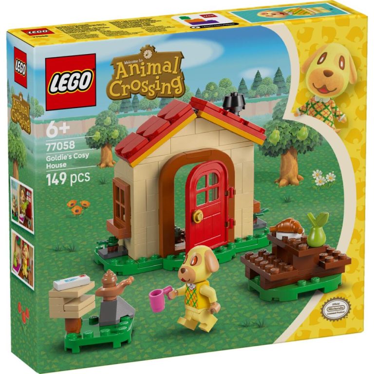Lego Animal Crossing 77058 Goldies Knusse Huisje | Kopen bij Flickmyhouse