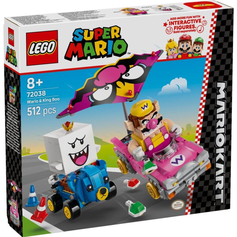 Lego Super Mario 72038 Mario Kart Wario en King Boo | Kopen bij Flickmyhouse
