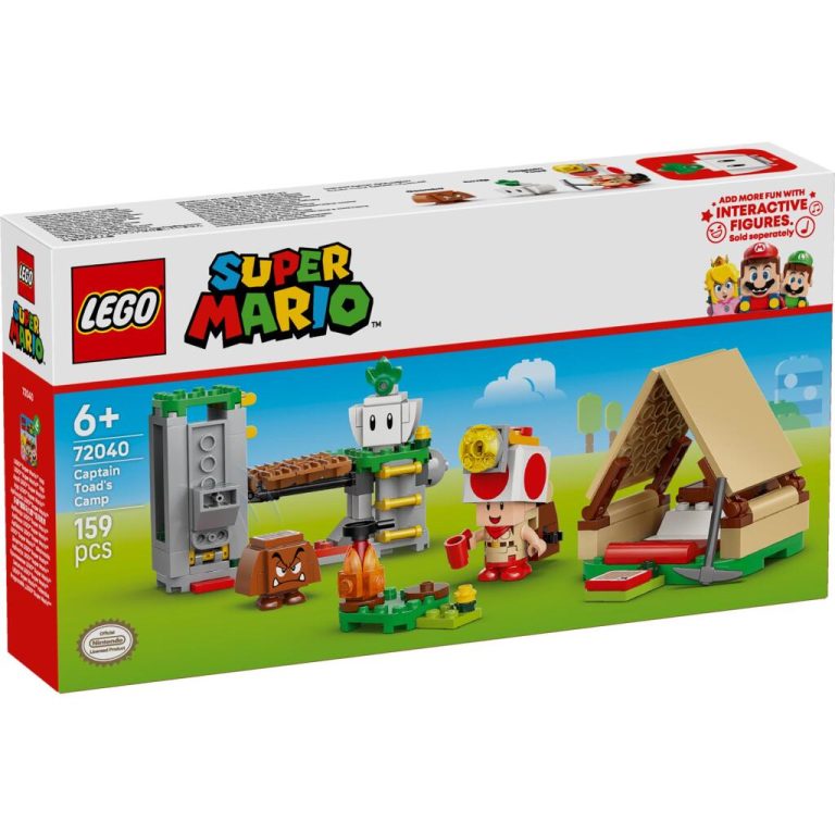 Lego Super Mario 72040 Toad-Baas' Kampeerplaats | Kopen bij Flickmyhouse