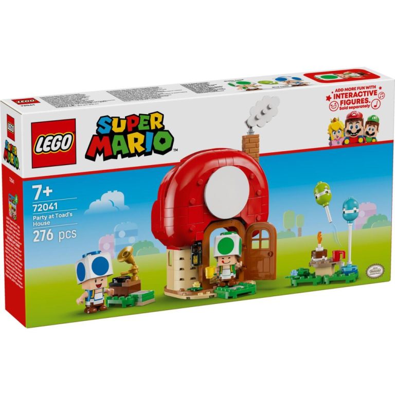 Lego Super Mario 72041 Toads Huisfeestje | Kopen bij Flickmyhouse