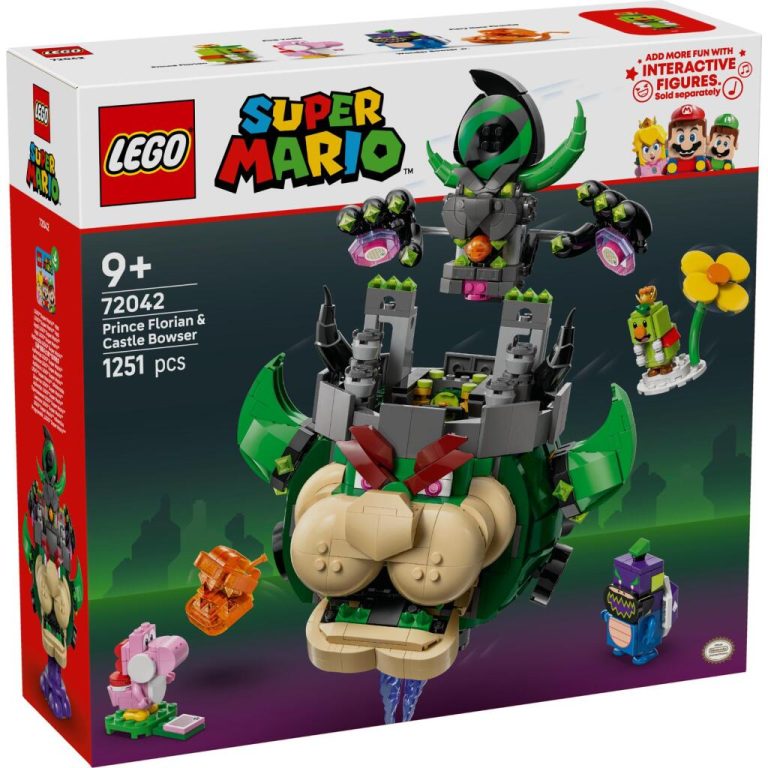 Lego Super Mario 72042 Prins Florian en Kasteel-Bowser | Kopen bij Flickmyhouse