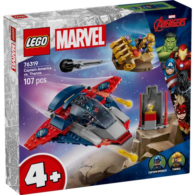 Lego Super Heroes 76319 Marvel Captain America vs Thanos | Kopen bij Flickmyhouse