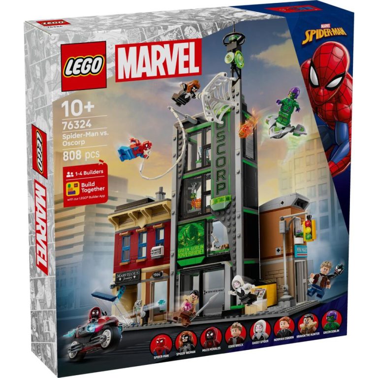 Lego Super Heroes 76324 Marvel Spider-Man vs Oscorp | Kopen bij Flickmyhouse