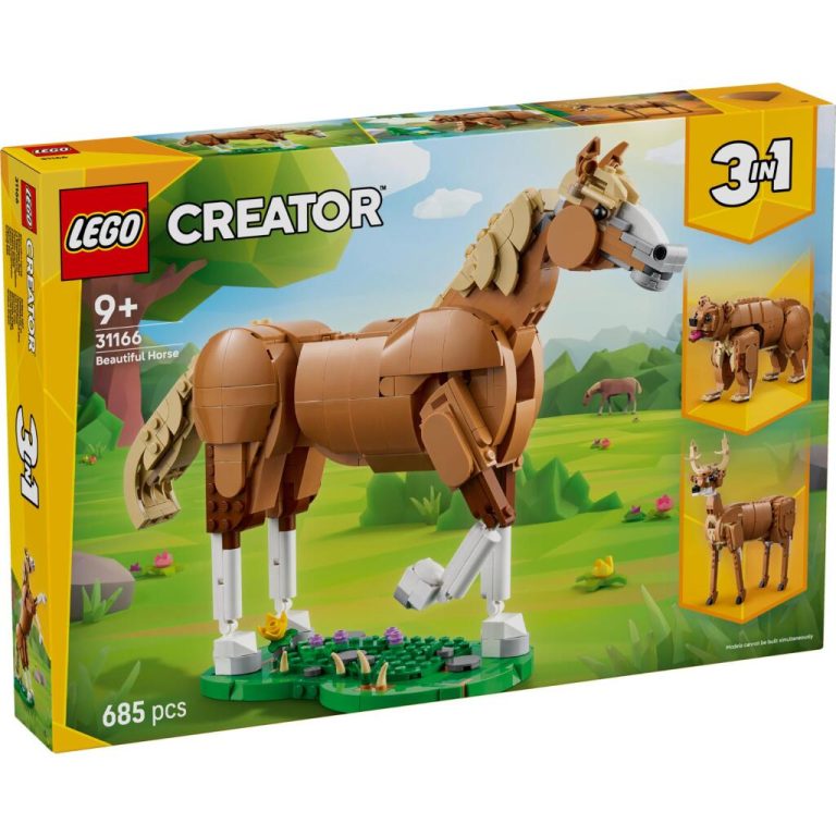 Lego Creator 31166 3in1 Prachtig Paard | Kopen bij Flickmyhouse