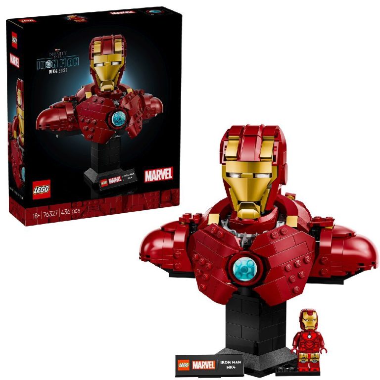 Lego Super Heroes 76327 Marvel Iron Man MK4 Buste | Kopen bij Flickmyhouse