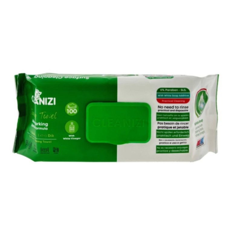 Cleanizi Schoonmaakdoekjes met Zeep 100 Stuks | Kopen bij Flickmyhouse