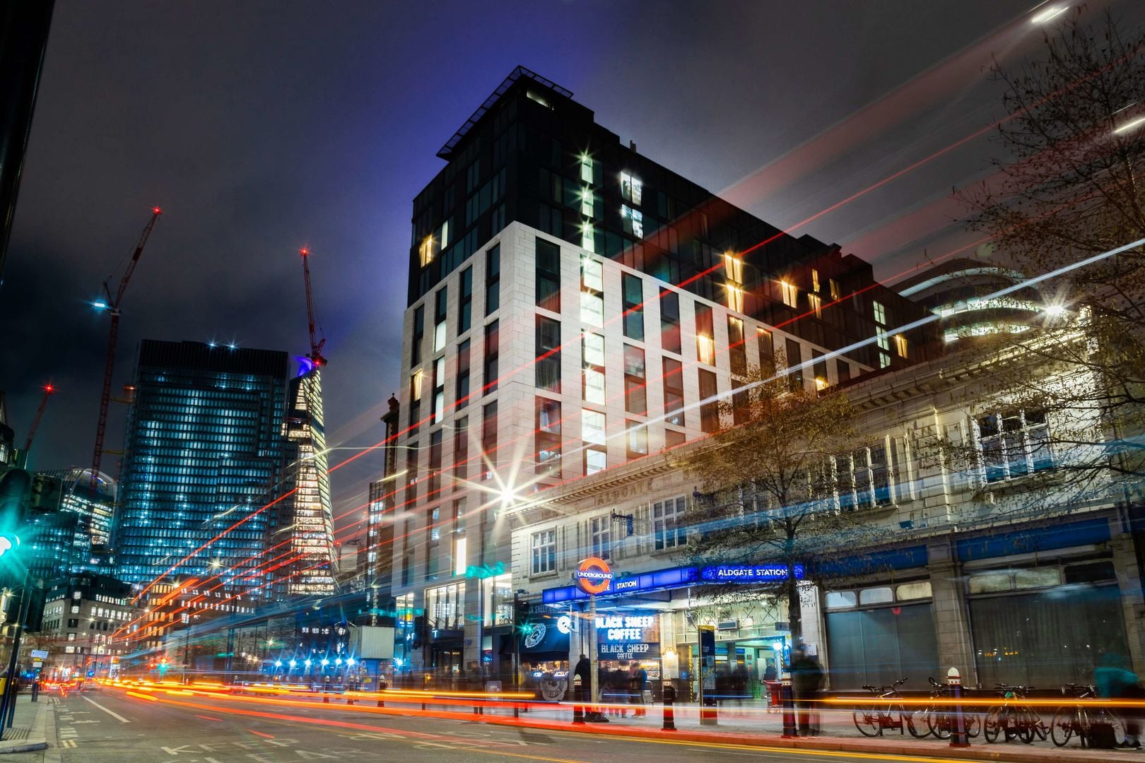 LiggingHotel Saint London ligt in het hart van de City