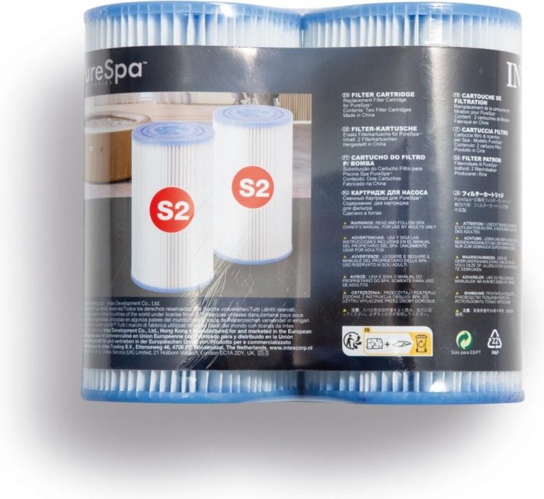 Intex 29012 PureSpa TWIN PACK Filter Cartridge Type S2 | Kopen bij Flickmyhouse