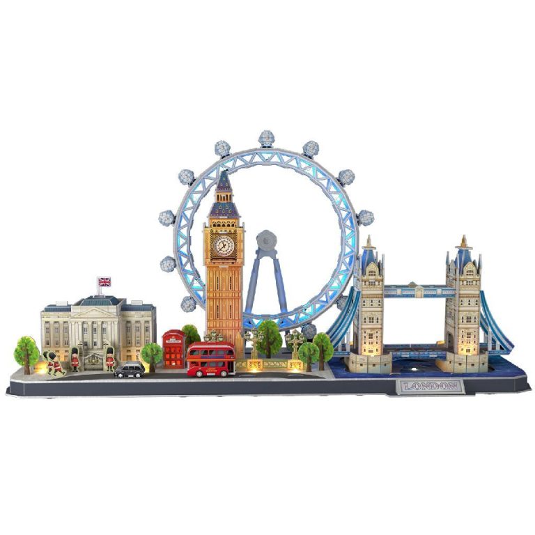 Cubic Fun 3D LED Puzzel City Line London 107 Stukjes | Kopen bij Flickmyhouse